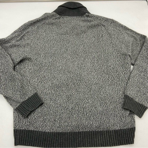 Jos. A. Banks Men's Gray Shawl Collar Sweater Heather Gray Size XL - Picture 8 of 12